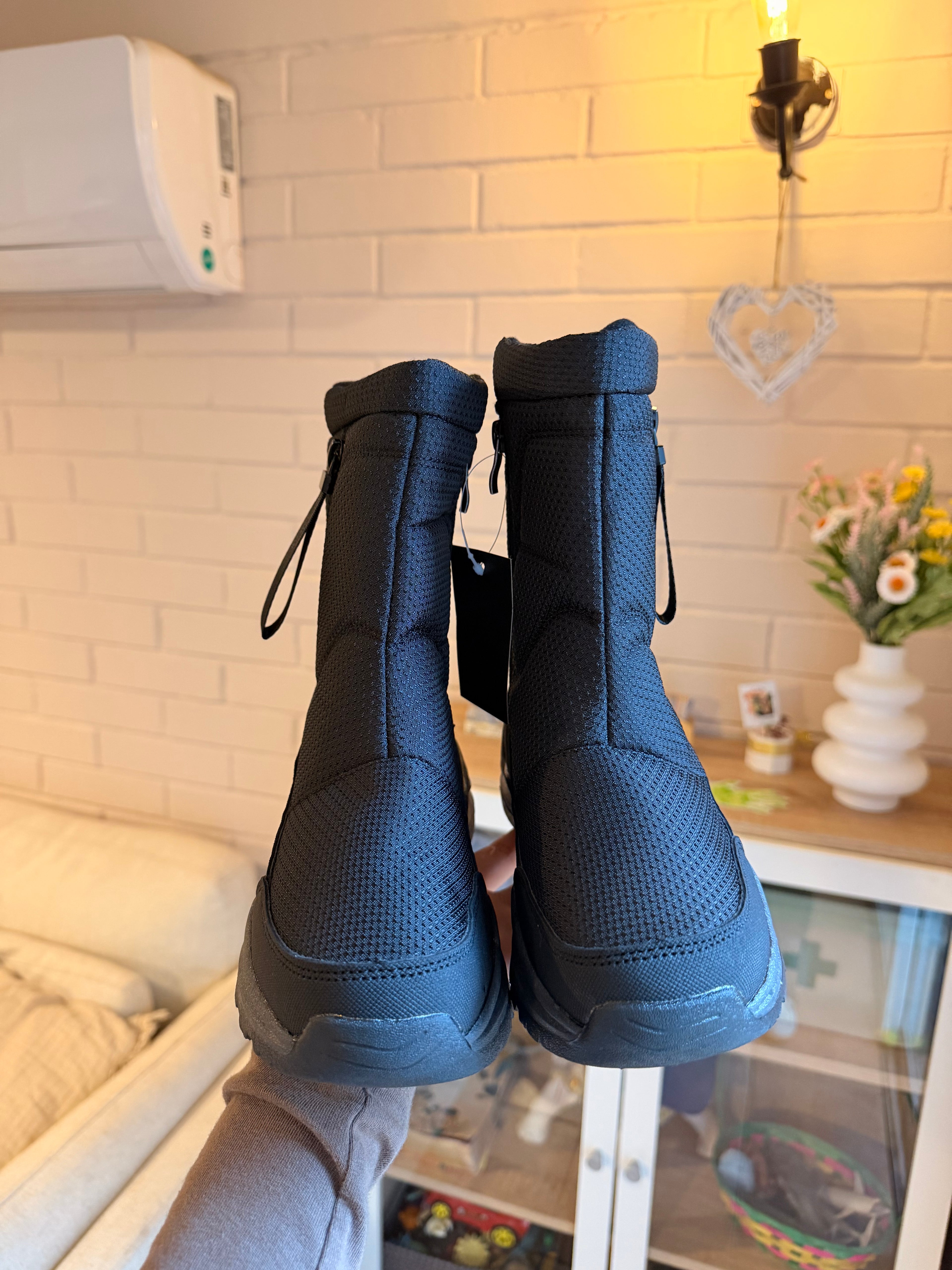 BOTINES 100% TÉRMICOS PARA LLUVIA LIGERA CON CHIPORRO