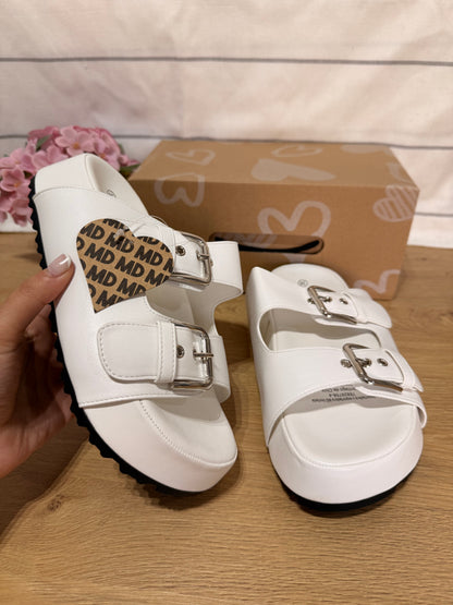 SANDALIAS AMANDA WHITE
