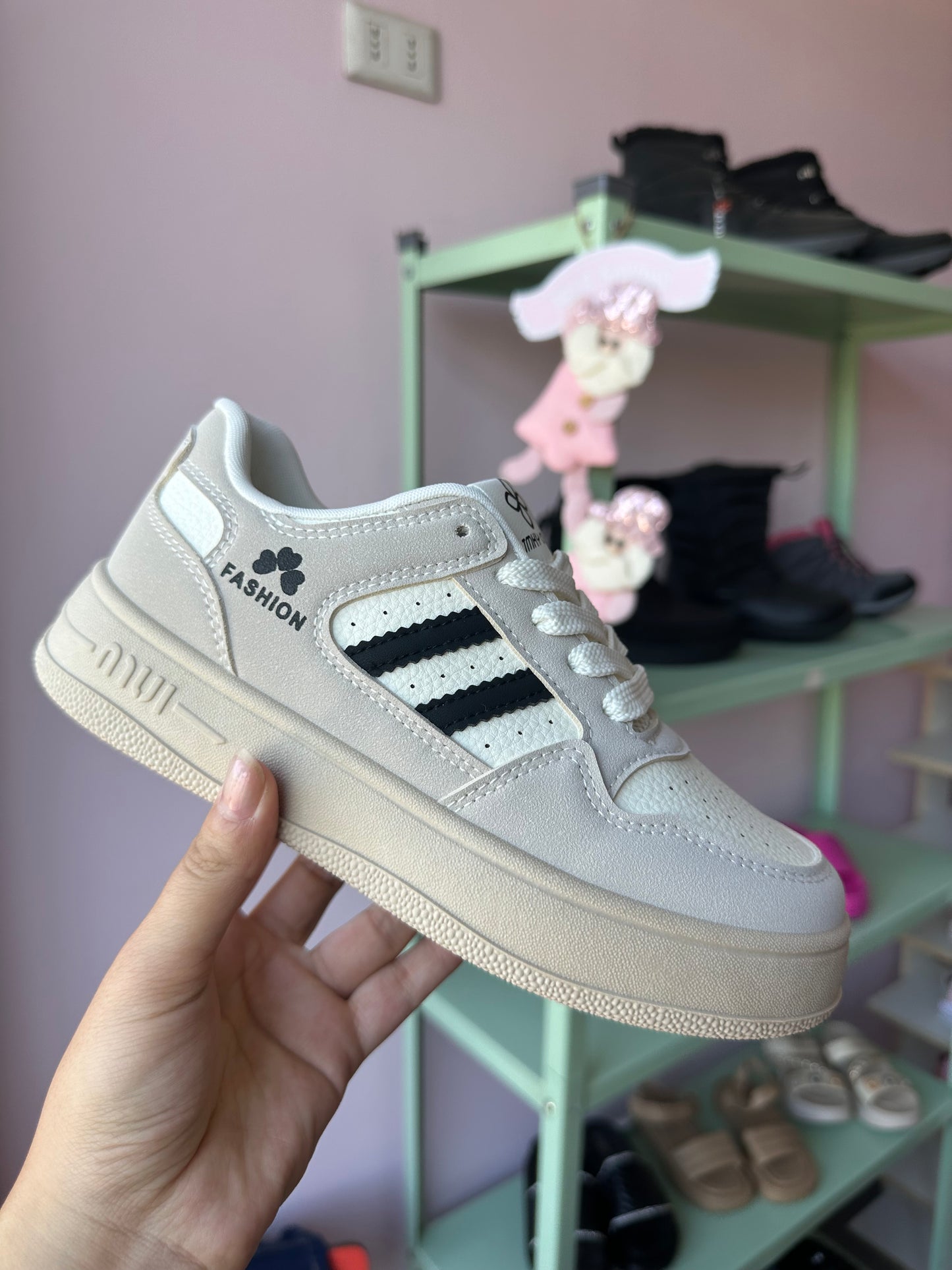 SNEAKERS GREY BEIGE