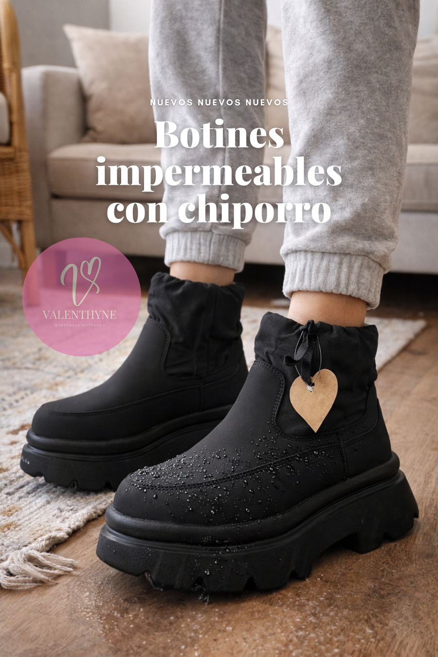 IMPERMEABLES ANDREA✨💧(Negro)