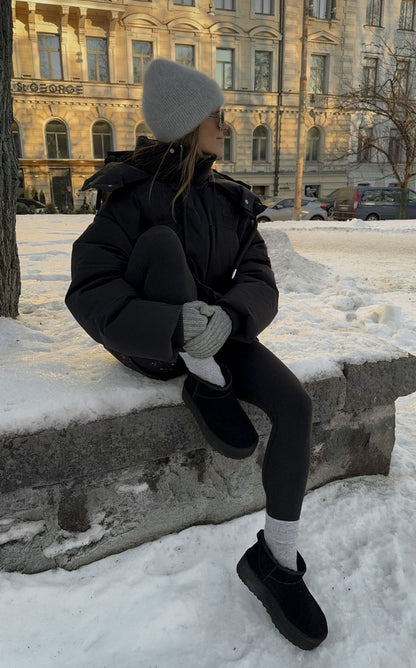BOTAS TIPO UGG (Negro)