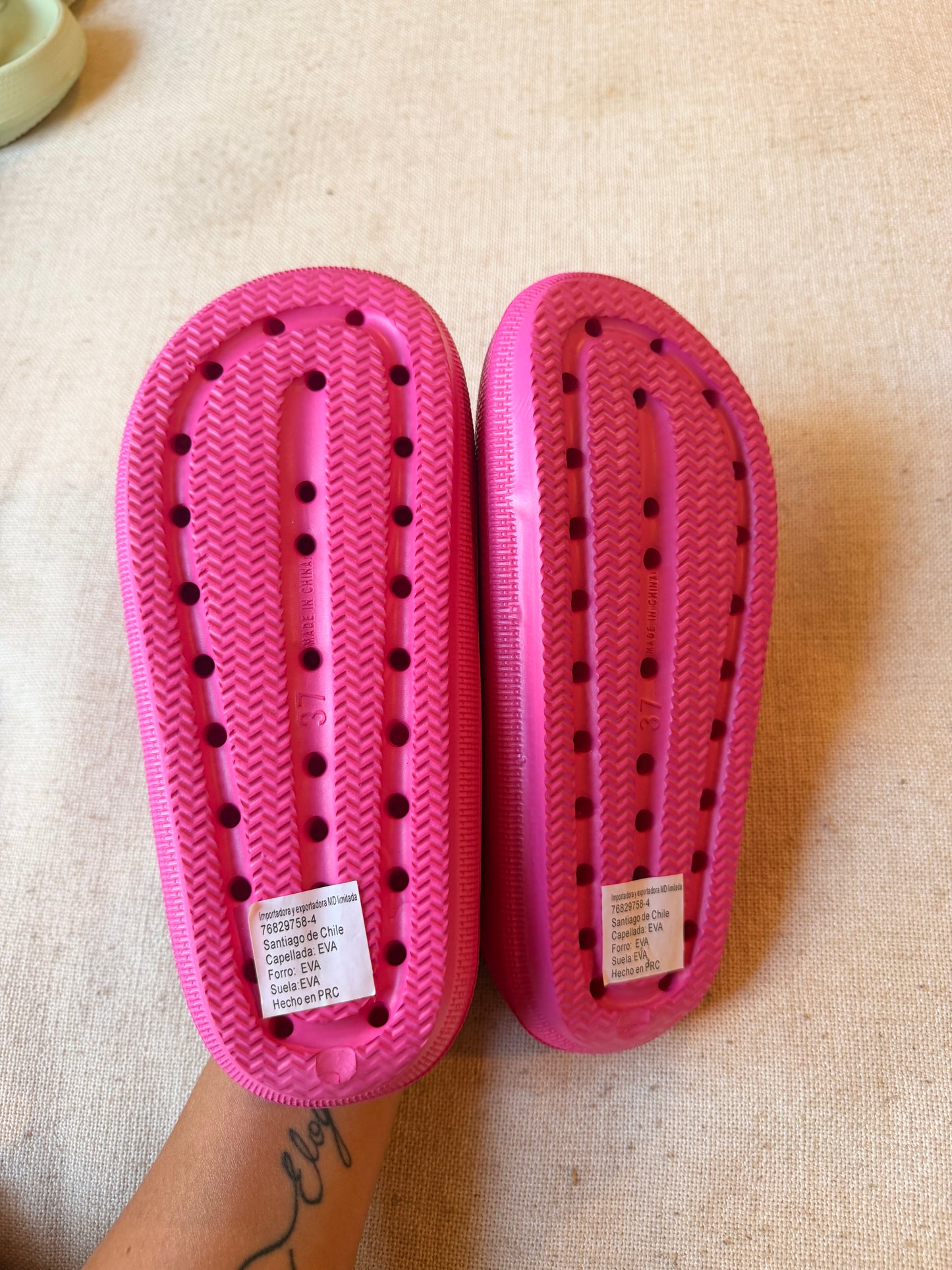 SANDALIAS PISCINA💦 (Fucsia)