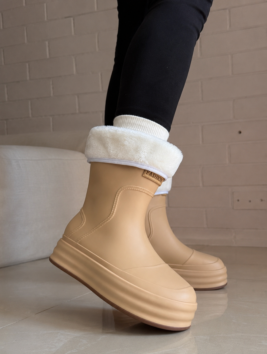 Botas de agua con chiporro desmontable🌡️🌧️