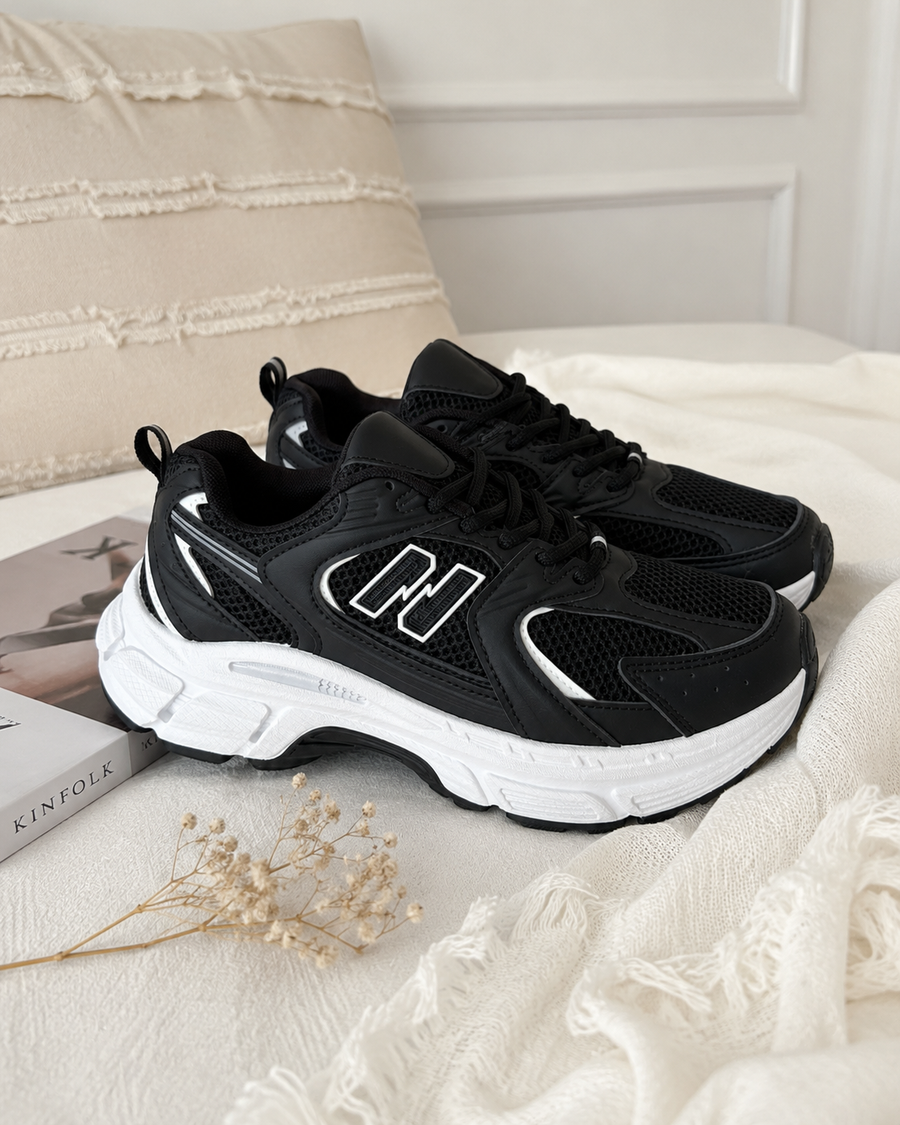Zapatillas estilo New Balance (Black)