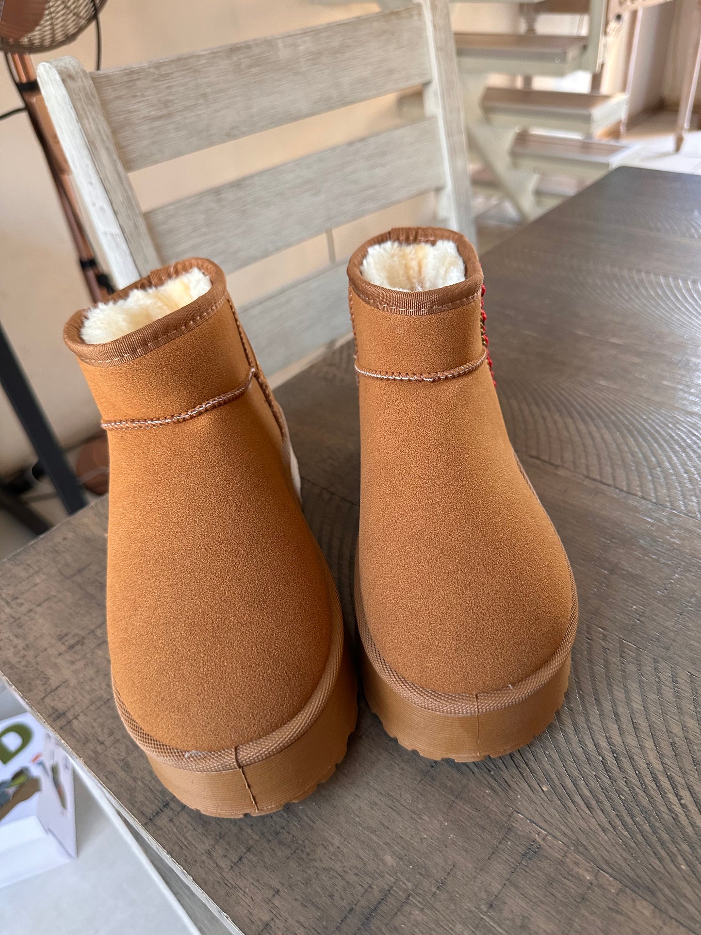 MINI BOOTS CAMEL🤎