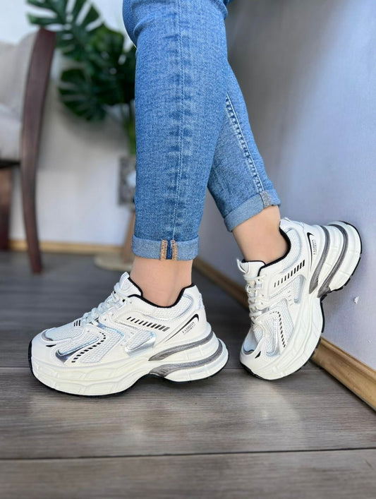 ZAPATILLAS BRILLITOS WHITE🤍