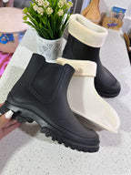 BOTAS DE AGUA💦 CON CHIPORRO DESMONTABLE (Black)