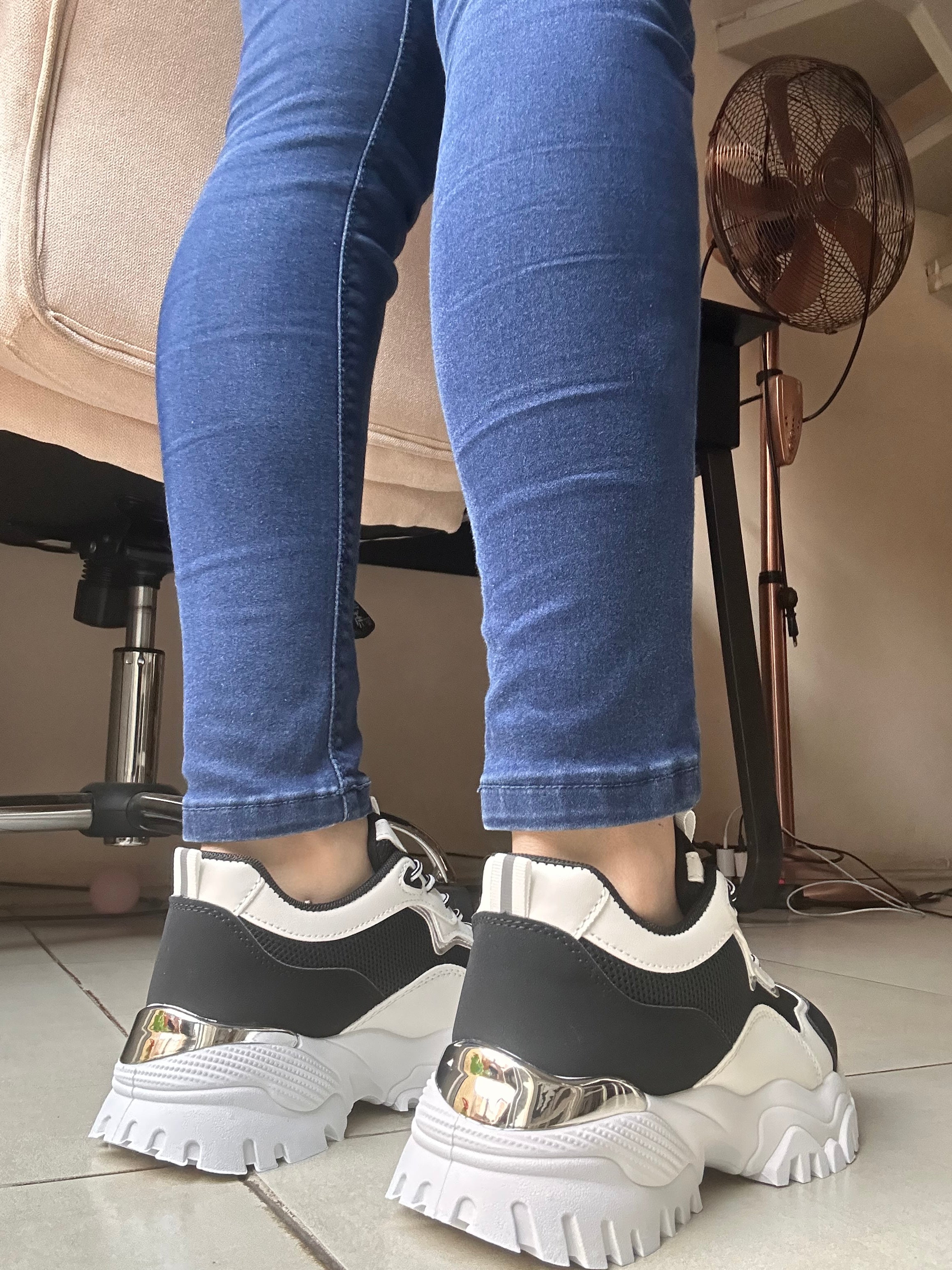 ZAPATILLAS VINTAGE BLACK✨CON MALLA ANTI SUDOR💦