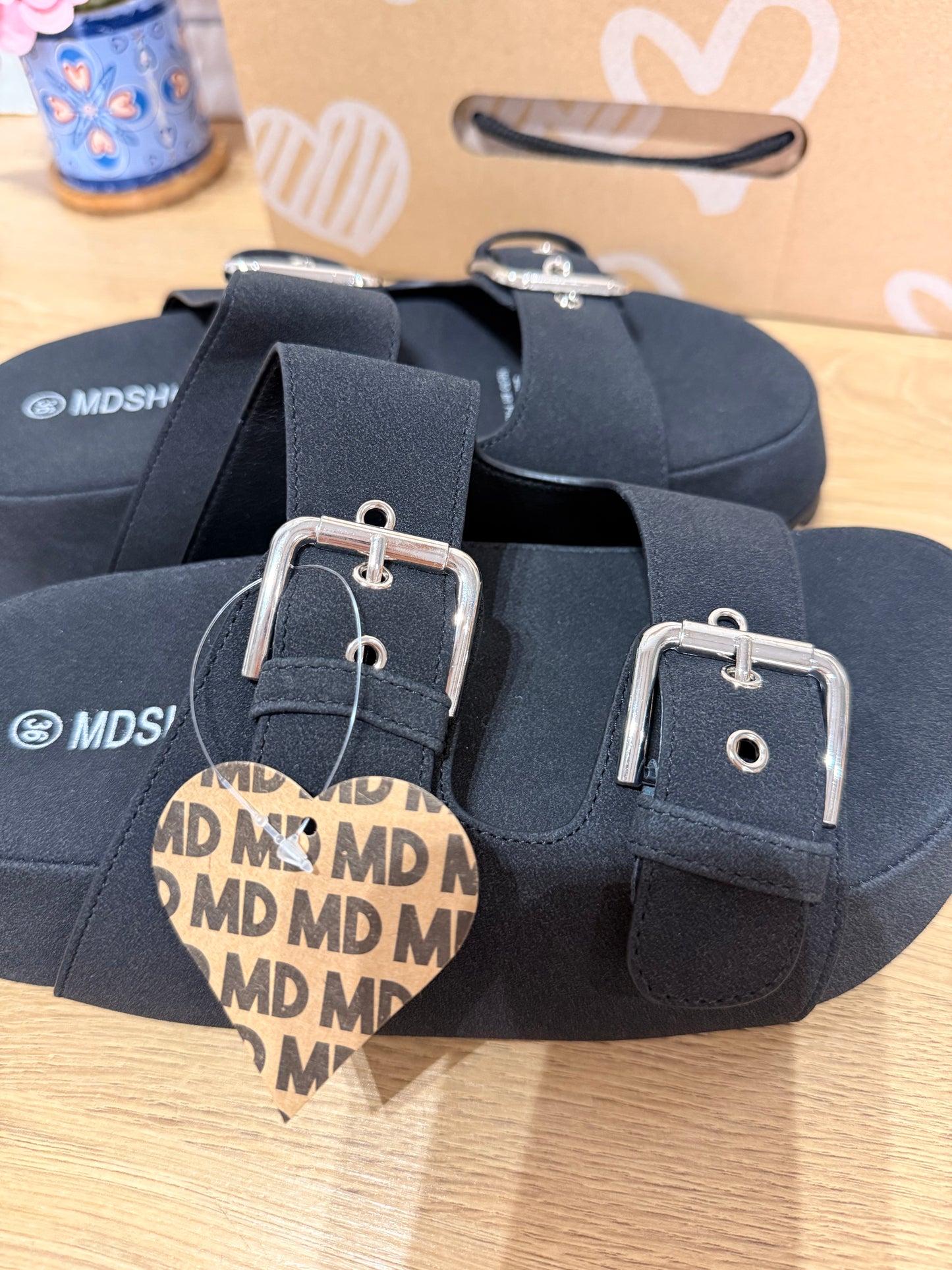 SANDALIAS AMANDA BLACK