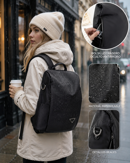 MOCHILA ANTI ROBO🔐E IMPERMEABLE💦