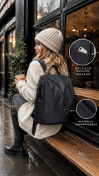 MOCHILA ANTI ROBO🔐E IMPERMEABLE💦