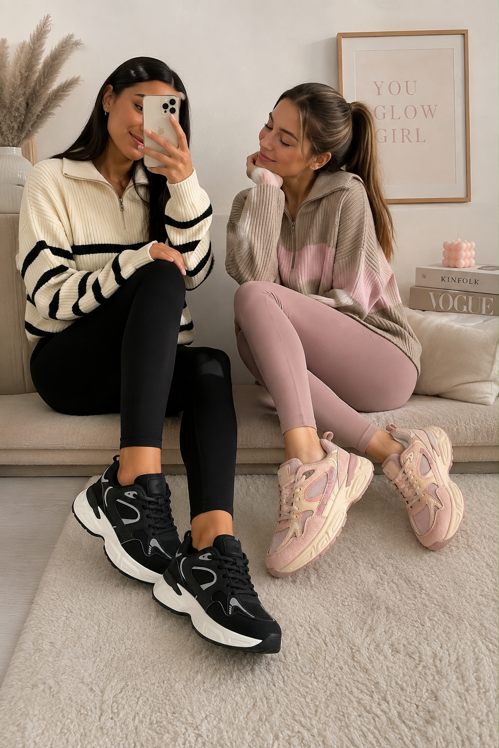 ZAPATILLAS MILA BLACK👟🖤