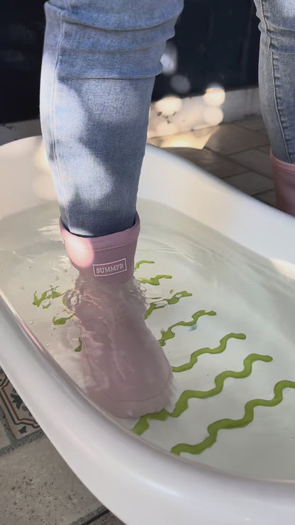 BOTAS DE AGUA 💦 PINK🩷100% Sumergibles con chiporro desmontable