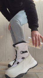 IMPERMEABLES ALASKA Con chiporro Para climas extremos⛈️ (Blanco)