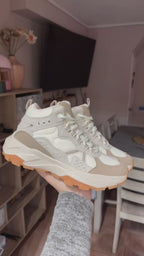 Botines Montaña Trekking acolchados y anti sudor (Beige)⛰️🤎