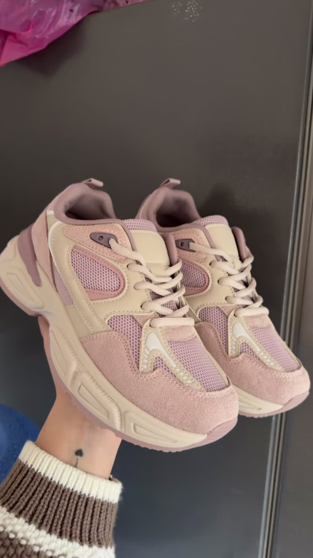 ZAPATILLAS MILA ROSA PASTEL👟🩷