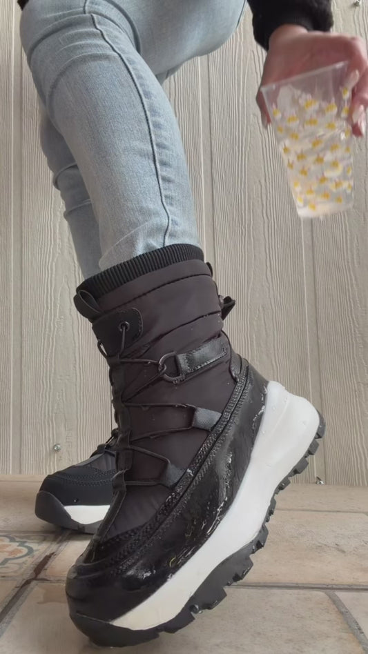 IMPERMEABLES ALASKA (Con chiporro) Para climas extremos⛈️ (Negro)