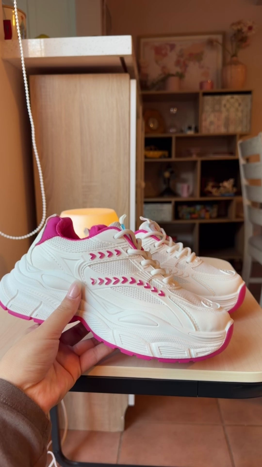 Zapatillas corazón 🩷 (Pink)