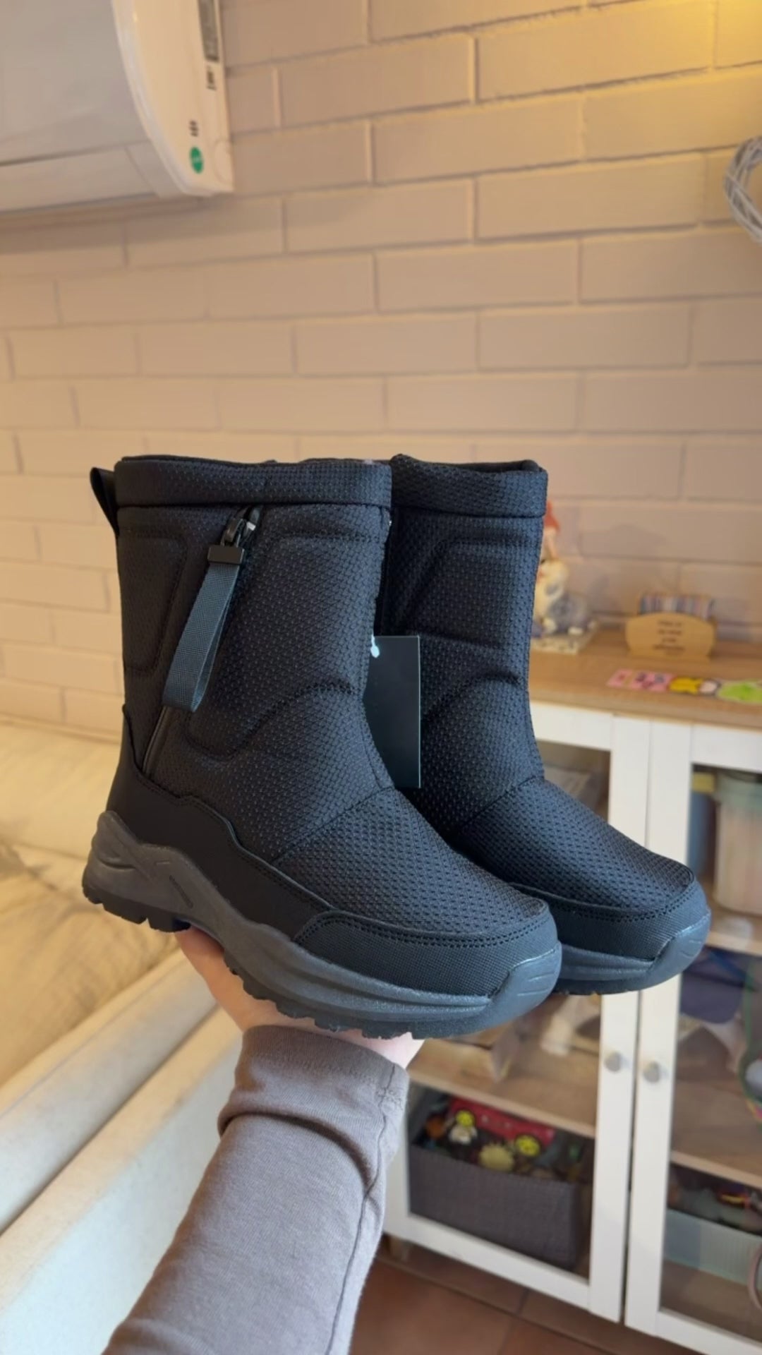 BOTINES 100% TÉRMICOS PARA LLUVIA LIGERA CON CHIPORRO