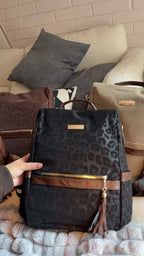 Mochila Leopard 🐆🤎 (Antirrobo)