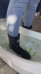 BOTAS DE AGUA 💦 NEGRO🖤 100% Sumergibles con chiporro desmontable